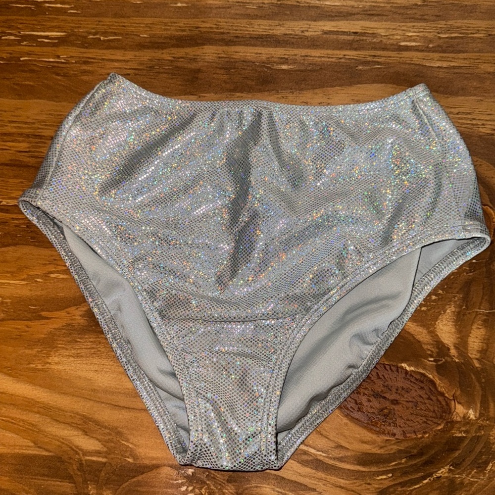 Metallic cheer spanx